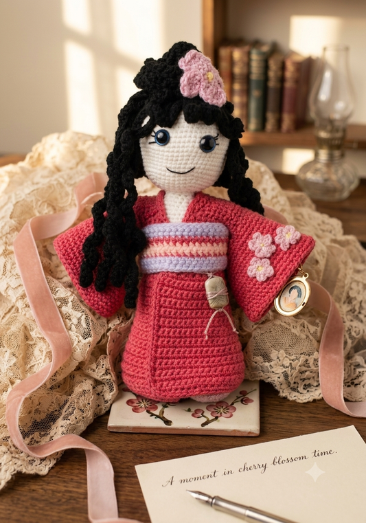Sakura, Handcrafted Sakura Doll